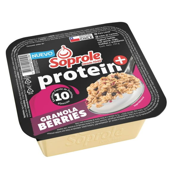 Yoghurt Proteína Con Granola Berries, 150 ml