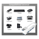 thumbnail image 3 of Hub adaptador USB 4 en 1 3.0 Windows MacBook Mac PC, 3 of 3
