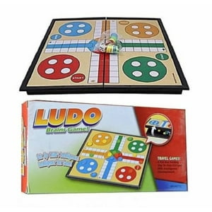 Tomasstore - Ludo Magnetico Juego Mesa Clásico Educativo Tablero 24 X24