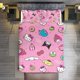 thumbnail image 3 of Hello Kitty Duvet Cover Set 3 Piece Bedding Set Double Sided Printing Decorative Comforter Cover Set, 3 of 5
