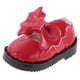thumbnail image 1 of 1 par de zapatos rojos de la correa del tobillo del arco para 1/6 12 '' blythe mu?ecas que arropan accs, 1 of 3