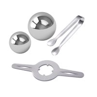 Bothyi - Estante Para Bolas De Hielo Para Café, Bola De Enfriamiento De Café Fácil De Limpiar Para Pudín De Café Casero, 2 Bolas