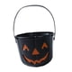 thumbnail image 1 of Cubo Porta Caramelos Ligero Para Fiestas De Halloween, Color Negro, 1 of 5