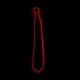 thumbnail image 1 of Led Tie Light Up Ties Corbata de novedad para hombres Led Light Up Ties Accesorio de vestuario Luz Up Corbatas (rojo), 1 of 3