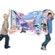 thumbnail image 2 of Bluey Bandera impresa con temática, regalo perfecto para fanáticos, amigos y familiares, y adecuada para actividades al aire libre e interiores, decoraciones de fiesta.40cm×60cm, 2 of 6