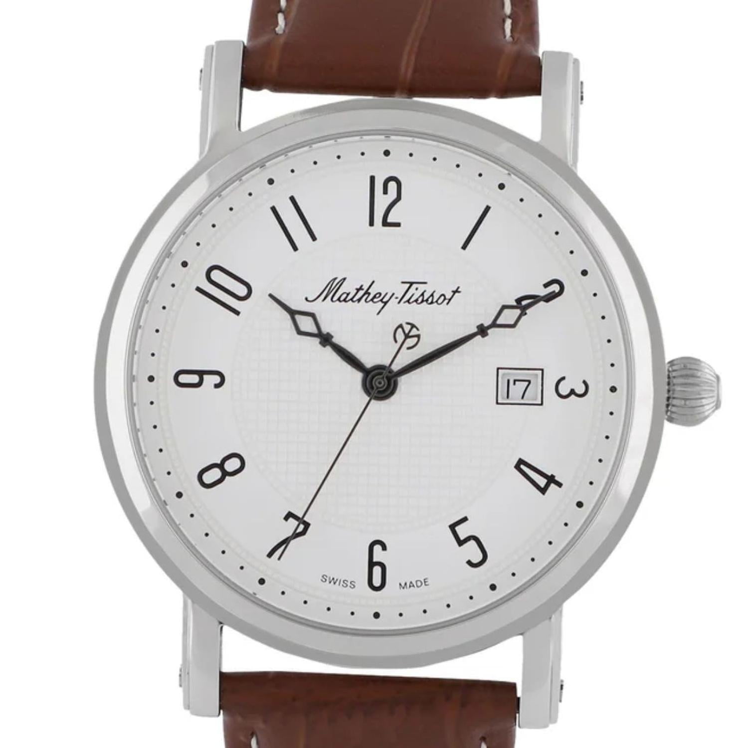 Reloj Mathey-tissot Hombre City Leather Hb611251ag