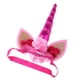 thumbnail image 5 of unicornio cuerno oreja diadema flor cosplay hairband para ni?os fiesta rosa, 5 of 5