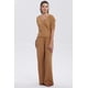 thumbnail image 4 of Polera Mujer Abotonada Con Textura Beige, 4 of 4
