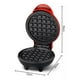 thumbnail image 4 of Mini Maquina Para Waffles Antiadherente 500W Roja R591 Raf, 4 of 5