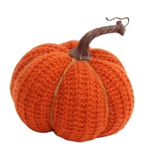 Magideal - Tela De Punto Calabaza De Otoño Calabaza Fruta Artificial Tela Calabaza Otoño Mesa Centro De Mesa Decoración Del Hogar Para La Fiesta De Hallo Estiloa