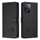 thumbnail image 5 of Funda tipo cartera FOXDOCK para OnePlus Nord N20 SE 4G con soporte, ranuras, RFID, diseño de gato, 5 of 5