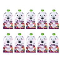 Genérico - Pack 10 Bolsas Empacadora Para Colados Papilla Bebes 200Ml