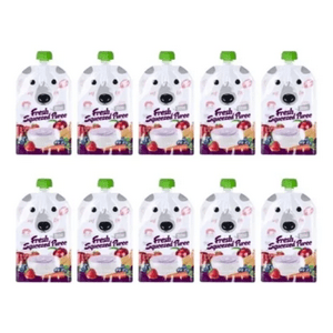 Genérico - Pack 10 Bolsas Empacadora Para Colados Papilla Bebes 200Ml