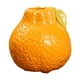 thumbnail image 2 of Florero De Cerámica Con Forma De Fruta Organizador De Chimenea Para Oficina Florero De Propagación Naranja, 2 of 5