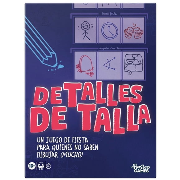Juego de Mesa Hasbro Games Detalles en Talla