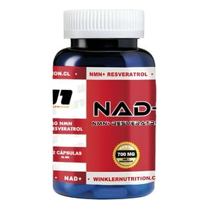 Winkler Nutrition - Nad+ Nmn + Resveratrol 60 Cápsulas
