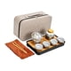 thumbnail image 5 of Juego De Té Portátil De Viaje Con Bandeja Con Clip, Ideal Para El Hogar, La Oficina Y Fiestas., 5 of 5
