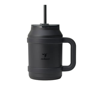 Vaso Reduce Cold1 Para Agua Fría, 1,5 L, Acero Inoxidable Con Tapa Y Pajita