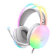 thumbnail image 1 of Audífonos De Cable Con Microfono Gamer Luz Rgb Blanco, 1 of 6