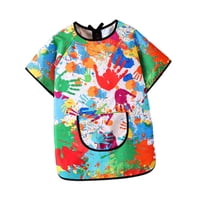 Magideal - Delantal De Arte Para Niños, Portátil, Fácil De Usar, Para Alimentar Al Bebé, Pintar, Para Jardinería, Manualidades, Hornear, Para Niños De 2 Años En L