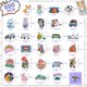 thumbnail image 2 of Pack de stickers Arme de 600 piezas impermeables para botellas de agua y laptop, 2 of 6