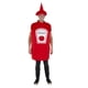 thumbnail image 1 of Disfraz de ketchup para adulto unisex, 1 of 4