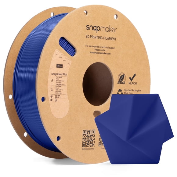 Filamento PLA Snapmaker 1 kg (2,2 lbs) Azul‑RFID