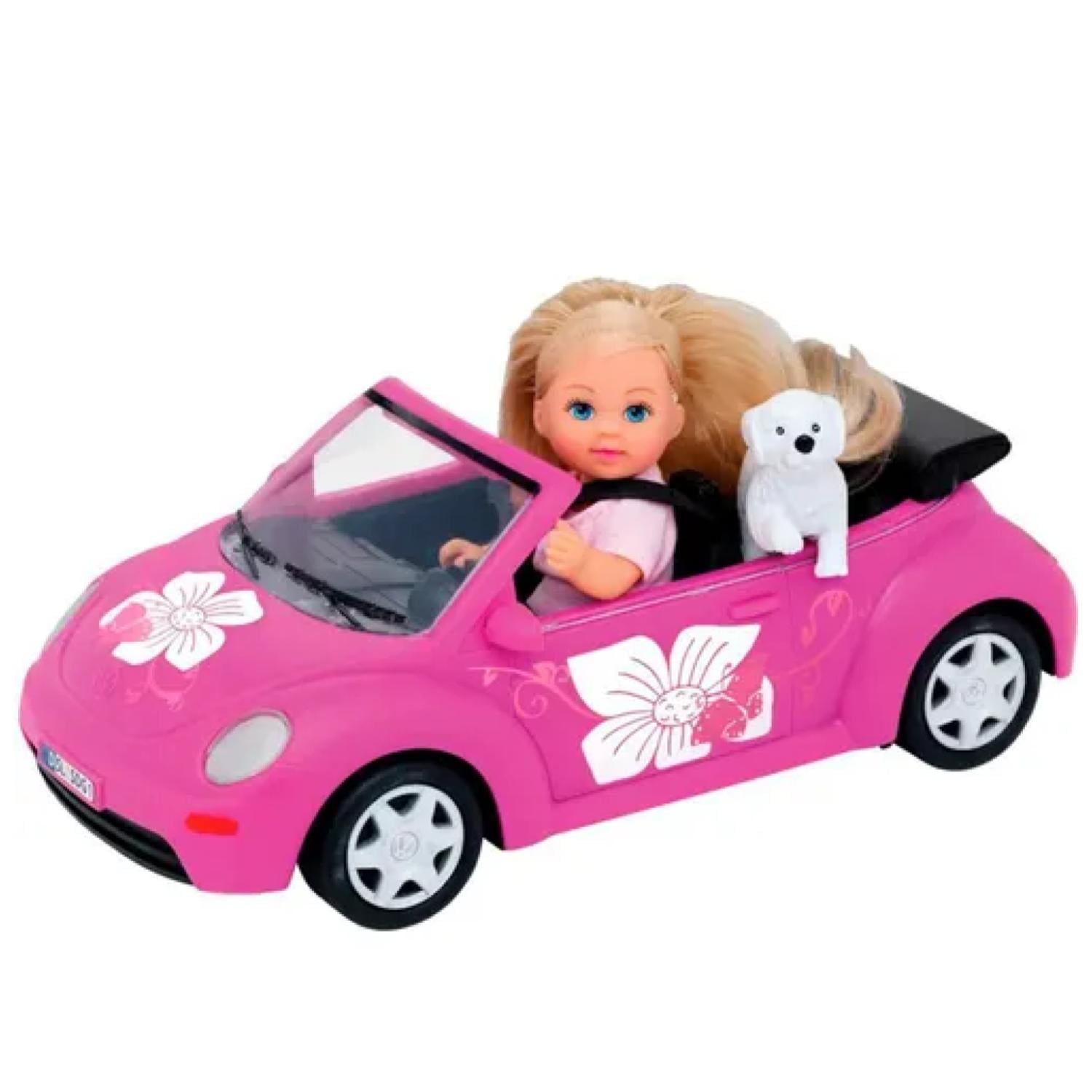 Genérico - Juguete Figura Evi Con Mascota Y Auto Paseo Infantil