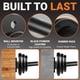 thumbnail image 3 of Soporte de pared para discos de pesas Yes4All para 2 discos olímpicos, 3 of 7