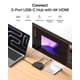 thumbnail image 2 of Hub USB C Belkin de 5 puertos con HDMI 4K a 60 Hz para MacBook y más, 2 of 8