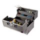 thumbnail image 3 of Maletín organizador Crafters Train Case Creative Options de aluminio plateado 30 x 25 x 22 cm, 3 of 3