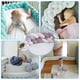 thumbnail image 2 of Almohada de cama trenzada de cuatro hebras con nudo largo tejido, bola kont, tira anticolisión para niños, 2 of 5