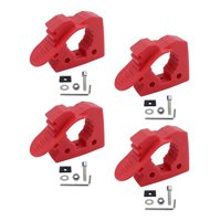 Ioensy - Abrazadera De Goma Para Herramientas De Vehículos Genéricos, Soporte De Montaje Para Equipos De Seguridad, 4 Piezas