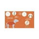 thumbnail image 4 of BODY COBRE KIMBA TRADICIONAL TALLA 5 (7,5 A 10 KG) naranja, 4 of 6