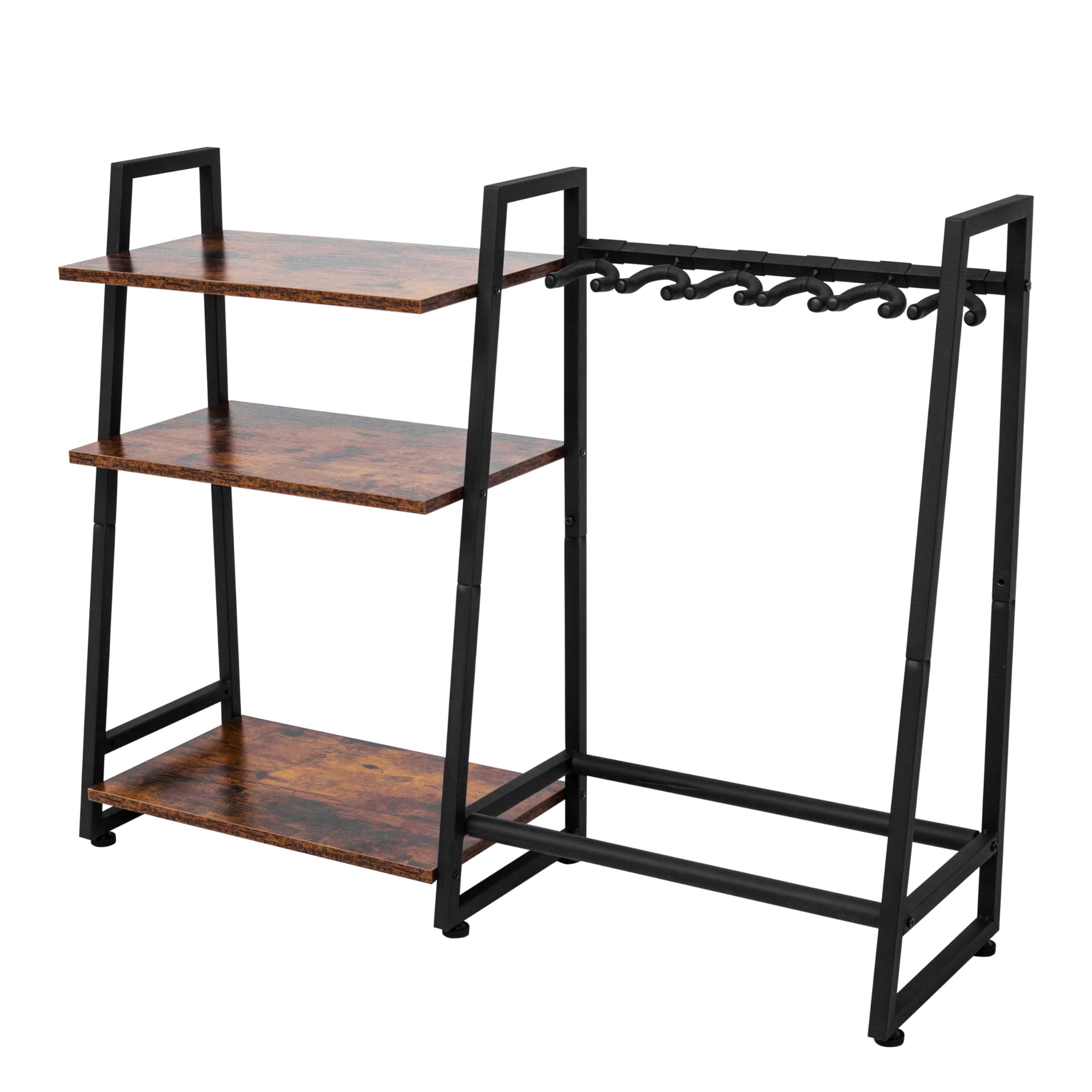 Soporte Para Guitarra Y Amplificador Arzuza Music Multi Para 4-6 Guitarras