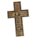 thumbnail image 2 of Cruz De Madera Cristiana Para Pared, Cruz, Capilla, Decoración, Iglesia, Escultura De Jesús, 2 of 5