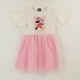 thumbnail image 1 of Vestido Manga Corta Niña Rosado Tull Minnie Mouse Disney, 1 of 4