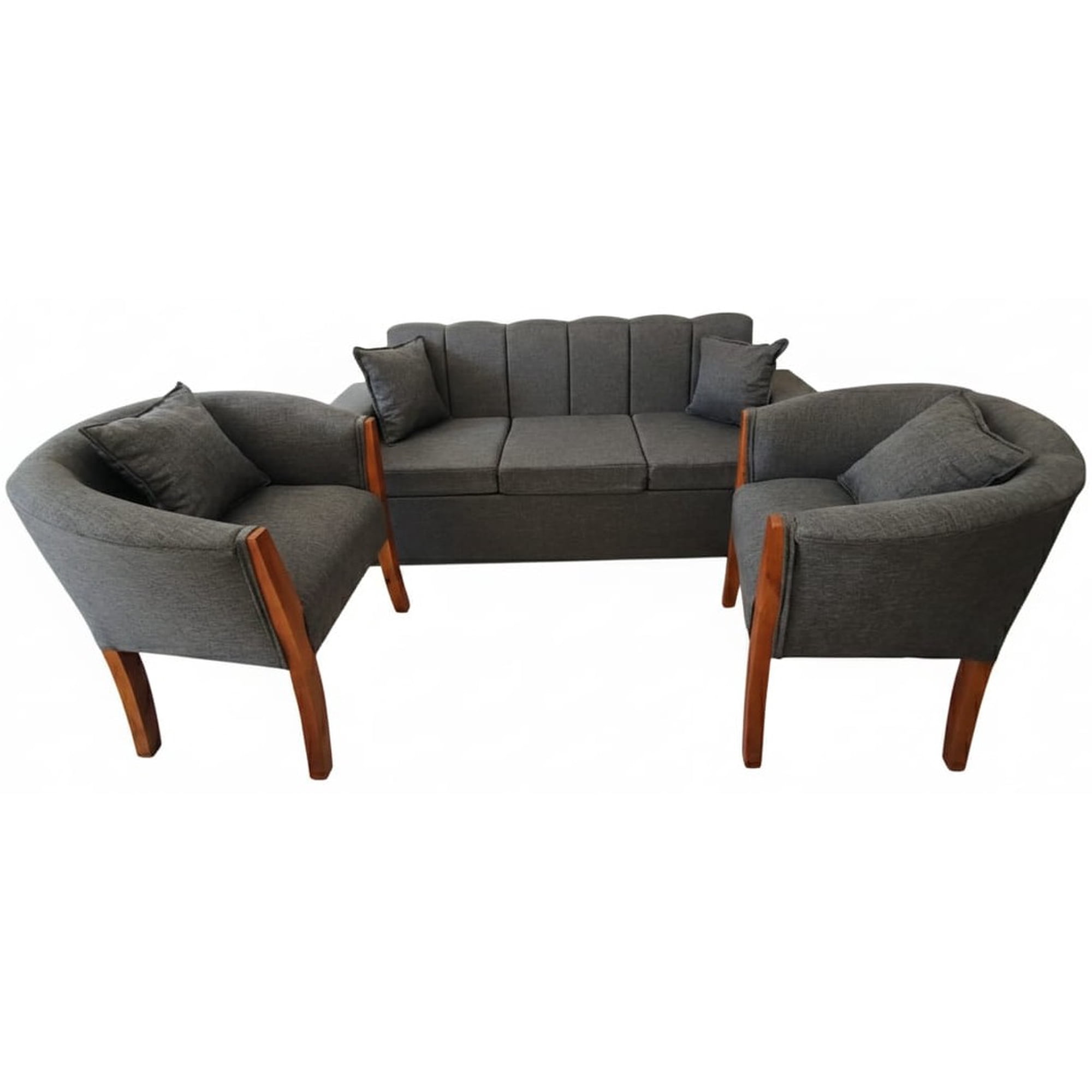 Rous Muebles - Living Más Sitiales Rous, Color Gris