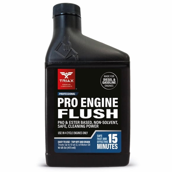 Limpiador profundo para motor Engine Flush Triax Pro 473 mL (16 oz)