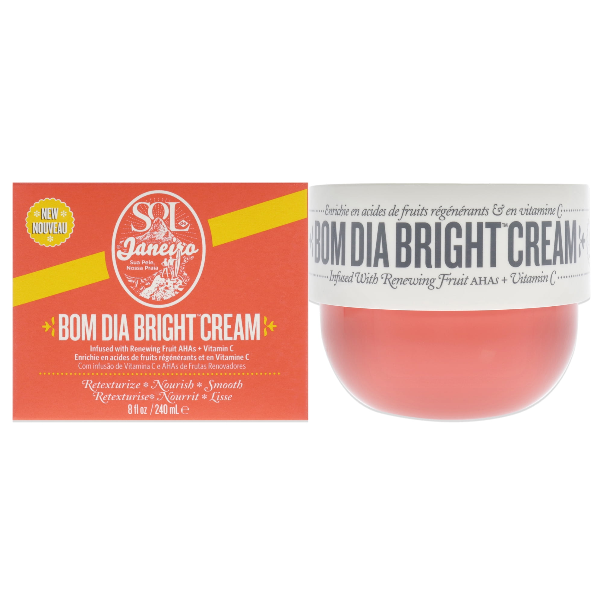 Sol De Janeiro - Crema Brillante Bom Dia De Para Unisex - Crema De 8 Oz