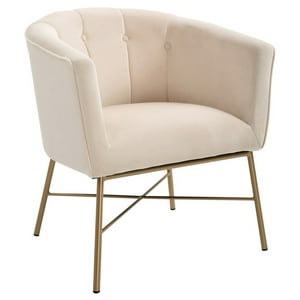 Poltrona Sitial Terciopelo Navona Beige Novahus