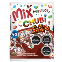 Huevitos De Chocolate Mix Chubi Y Sapito 276 G Arcor