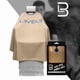 thumbnail image 3 of Capa de Corte Profesional Level 3 - Cuello de Goma - Beige, 3 of 3