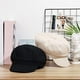 thumbnail image 5 of Sombrero de vendedor de periódicos para mujer, boina suave., 5 of 5