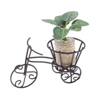 Magideal - Planta De Casa De Muñecas En Miniatura Decoración De Plantas Mini En Macetas Adornos De Jardín De Hadas Artificiales Con Accesorios De Casas De