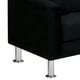 thumbnail image 5 of Sofa New Retro 3c Felpa 12 Negro, 5 of 6