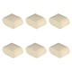 thumbnail image 3 of 6x reloj de almohada pulseras para hombres para mujeres almacenamiento compacto de joyería de joyería de organizador pequeño para espectáculos minoris Beige, 3 of 5