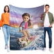 thumbnail image 1 of Muñeca American Girl anti-pilling, suave, ligera, esponjosa y acogedora de lujo para hogar y cocina – Perfecta para niños y adultos,100X130cm, 1 of 6