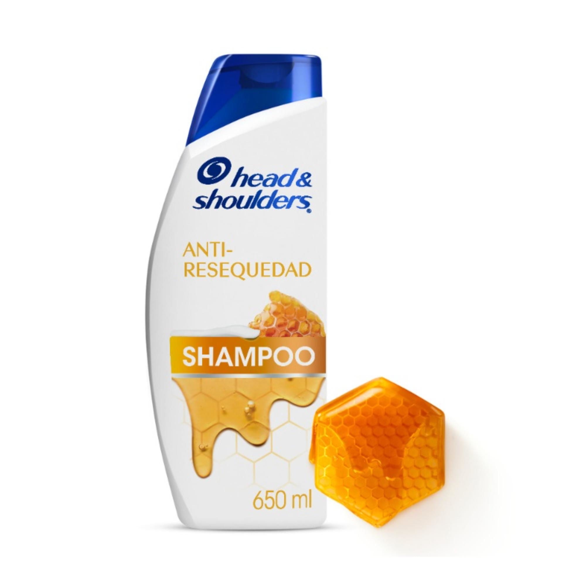 Shampoo Anti-resequedad Nutrición Diaria, Miel Y Aceites Esenciales 650 ml Head&Shoulders
