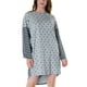 thumbnail image 1 of Camisola Pijama Mujer 8534 Gris XXL, 1 of 2
